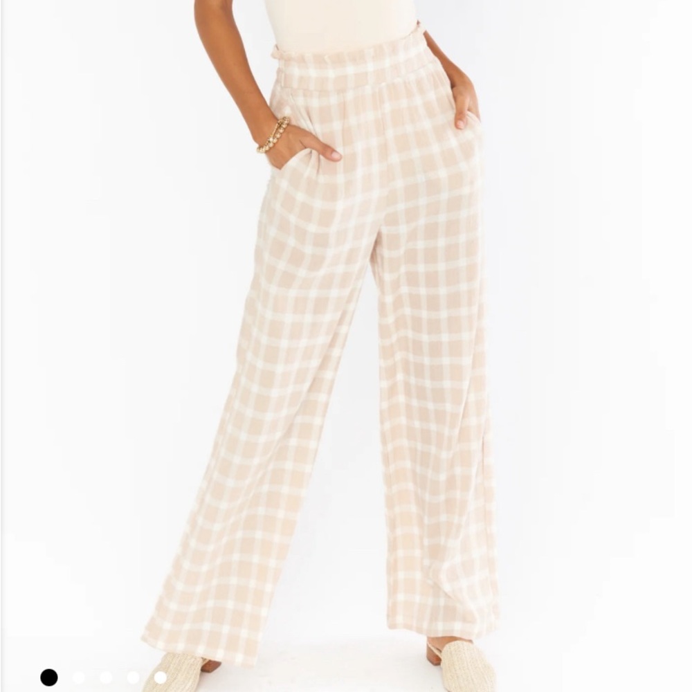 Show me your MuMu Roitman Pants ~ Cream Plaid